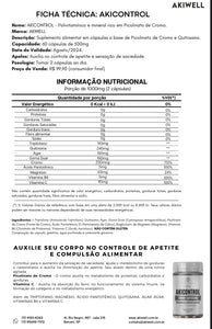 COMBO MULTIVITAMINICO 180 cápsulas - Ácido Hialurônico + Ácido Ortosilícico + Resveratrol + Astaxantina + Picolinato de Cromo + Quitosana